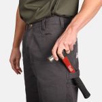Canvas Double Knee Carpenter Pants - Black