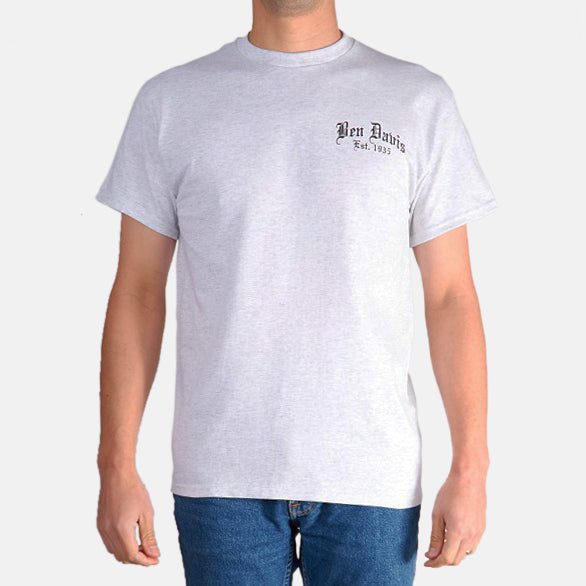 Paisley T-Shirt - Ash Grey